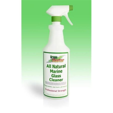 Green Blaster Products GBMGC32S All Natural Marine Glass Cleaner 32oz Sprayer